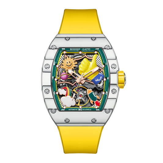 Bonest Gatti automatic carbon case watch BG9001-R1