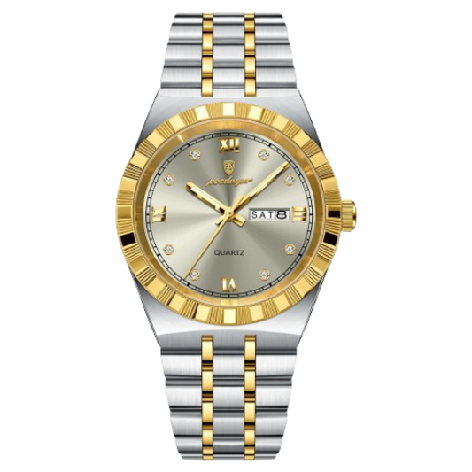 POEDAGAR 872 Original Man Wristwatch Quartz Week Date Watch